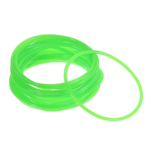 60Pcs Silicone Jelly Bracelets 80's Glow Neon Bracelet Wristband Green - Picture 1 of 8
