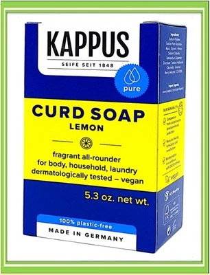 Kappus Kernseife Zitrone Stückseife 150g |€8,67/Kg - Bild 1 von 4