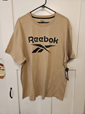 Camiseta Reebok Core Twill XXL Para Hombre Gráfica Tostada 2XL Nueva Foto 1 de 4