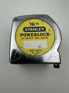 Stanley |16' | PowerLock | Lama a 3 vie | Misura nastro | 33-423 | PL 416 - Foto 1 di 12