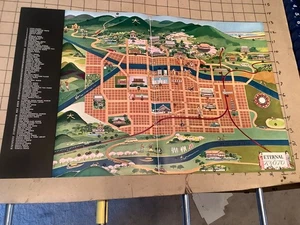 original 1955 PAPER -- ETERNAL KYOTO -- MAP removed - Picture 1 of 1