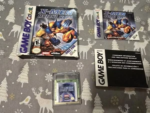 X-Men: Mutant Wars (Nintendo Gameboy Color GBC) Marvel Complete CIB!  - Picture 1 of 15