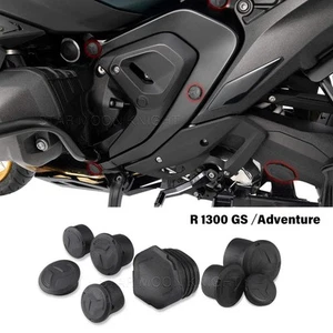 For BMW R1300GS GSA Frame Hole Cover Caps Decorative Plug Set - Picture 1 of 7