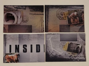 Tarjetas de persecución Lost Revelations Inside the Island 2006 I-1, I-7, I-8, I-9 Inkworks - Imagen 1 de 3