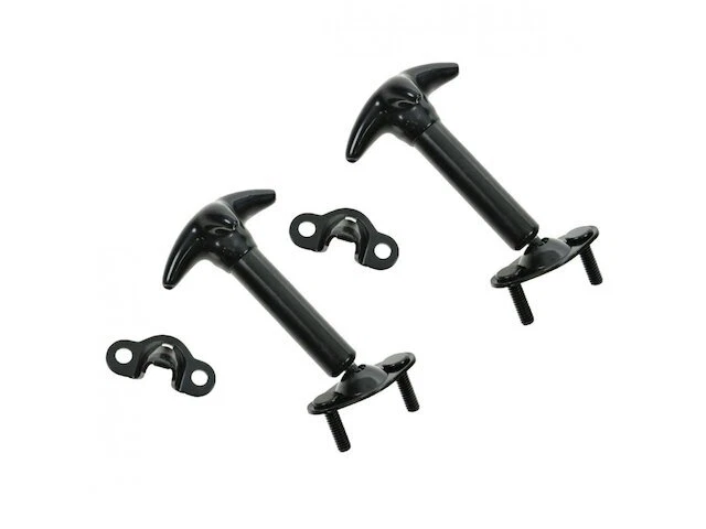 Juego de soportes de cierre de capó para Jeep DJ5 1965-1983 1966 1967 1968 1969 1970 CR392JH Foto 1 de 1