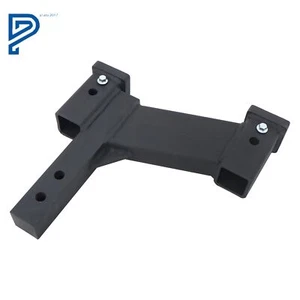 10000Lbs For 2 In Receiver Trailer Dual Hitch Extender With 2 & 10 In Rise/Drop - Picture 1 of 17