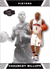 2007-08 Topps Co-Signers Detroit Pistons Basketball Card #2 Chauncey Billups
