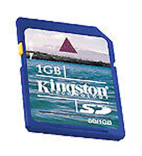 Kingston 1GB SecureDigital SD Memory Card SD/1GBKR - Image 1 of 1