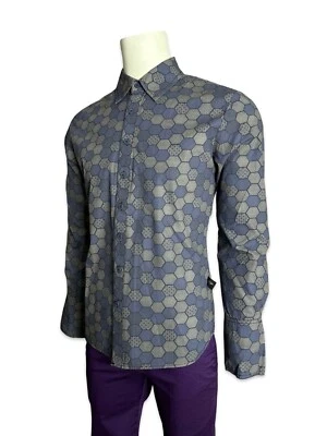 TRIPP GOTHIC COSTUME JOKER PRINTED HALLOWEEN GOTHIC STAGE BAND SHIRT ST7410MP - Image 1 of 4