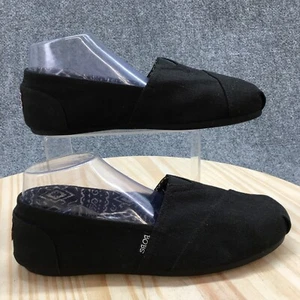 Bobs from Skechers Shoes Womens 11 W Plush Fashion Slip On Flats Black 33904W - Picture 1 of 18