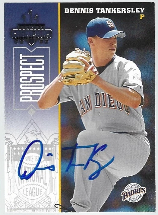 2003 Donruss Champions #216 Dennis Tankersley IP autograph signed card - Image 1 of 1
