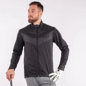 Galvin Green Mens Jacket Black Size XXL Liam Golf Windproof Water Repellent - Picture 1 of 12