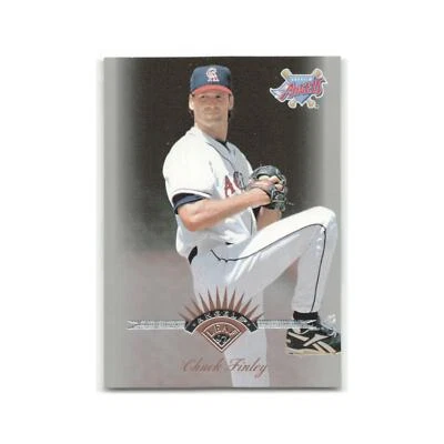 Chuck Finley 1997 Leaf #87 Anaheim Angels Baseball Card NM - Image 1 of 3
