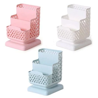 Rattan Plastic Pen Holder Multifunctional Hollow Desktop Stationery Pencil for C - Image 1 of 4