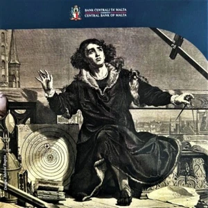 Malta 2023. 2 + 2 Euro + KMS . Kopernikus + Napoleon + KMS 2023 - Bild 1 von 12