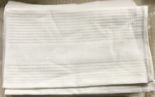 6 Pack White 100% Turkish Cotton Hand Kitchen Guest Gym Towels 28” X 15”.