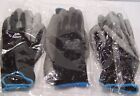3 Pair Global Glove PUG-17 Lightweight Polyurethane Dipped Work Gloves 2XL
