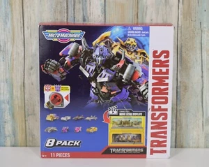 Transformers Micro Machines Paquete de 8 pantallas de escena de película Figura Optimus Megatron - Imagen 1 de 5