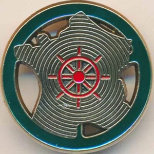 Conducteur de Navigation, doré (C.T. 2) attache PIN’S, Beraudy GS 58 (8615) - Imagen 1 de 2