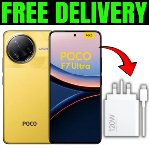 Xiaomi POCO F7 Ultra 5G - 16GB/512GB + 120W Power Brick - UK Version [Unlocked] - Afbeelding 1 van 9