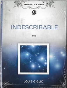 Indescribable (Passion Talk Series) Louie Giglio (Dvd, 2009) New Sealed! - Picture 1 of 2