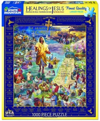 Heilungen Jesu 1000-teiliges Puzzle 760mm x 610mm (WMP)