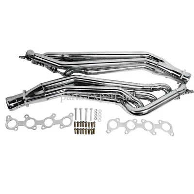 1 Pcs Stainless Steel Exhaust For 2011-2016 Mustang GT 5.0L/V8 Gas Silver - Imagem 1 de 4