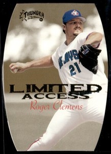 1998 Circa Thunder Limited Access Roger Clemens Toronto Blue Jays #2LA