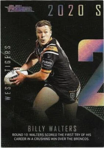 2021 Nrl Traders Season To Remember (SR46) Billy WALTERS West Tigers - Picture 1 of 1
