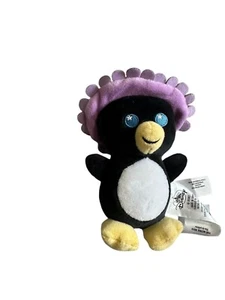 Mini peluche Disney Parks Wishables pingouin chapeau violet c'est un petit monde - Photo 1/5