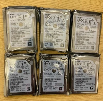 HGST 1TB 5400RPM 32MB 2.5" Internal Hard Drive 1TB Laptop HDD. - Image 1 of 2