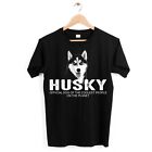Husky Siberian Icee Sibe Unisex Shirt Official Dog cool Leute lustig Hundemotiv 