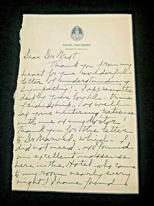 Juliana Cutting SIGNED 1934 letter by queen of New York high society manners - Picture 1 of 6