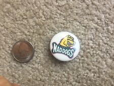 1995 CFL Memphis Mad Dogs Football Defunct Small Badge Pin Back 