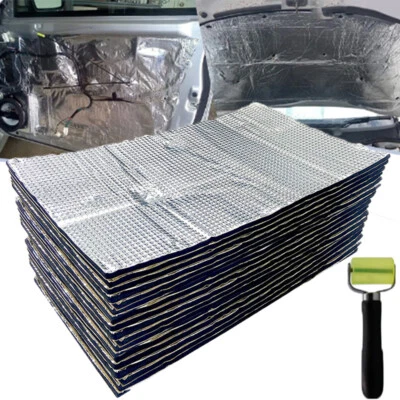 129 SQFT Sound Deadener Car Insulation Automotive Heat Shield Self-adhesive Mat - Image 1 of 4