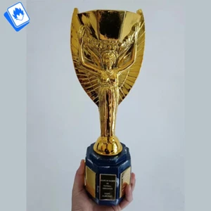 Figuren Football Cup Jules Rimet Welt 36cm SAMMLERSTATUE Soccer - Bild 1 von 5