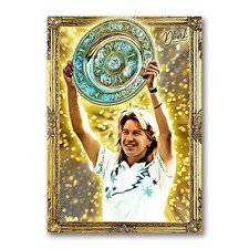 Steffi Graf Gold Getter Sketch Card Limited 04/30 Dr. Dunk Signed