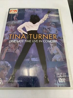 Tina Turner - One Last Time  (DVD, 2000) Free Post (050623/1) - image 1 of 2