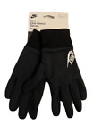 Nike Gloves Mens Large Club Cotton Fleece Cold Weather Touchscreen Black