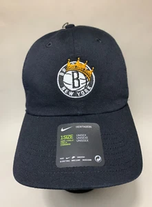 Nike Brooklyn Nets Heritage 86 Unisex Cap 1 Size Mütze CV9690-010 Hat schwarz NY - Bild 1 von 8