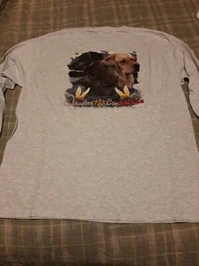 LABS DUCK HUNTING GRAUES HEMD GRÖSSE X-LARGE (NICHT PERFEKT) LANGARM - Bild 1 von 8