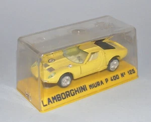 JOAL MADE IN SPAIN #125 LAMBORGHINI MIURA P400 VINTAGE AÑOS 70 EDICIÓN EXCELENTE EN CAJA - Imagen 1 de 15