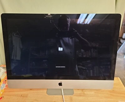 Apple iMac A1419 27" Core  8GB 1TB i5-4670 CPU Fusion Drive MNE92LL/A DAMAGED - Image 1 of 4