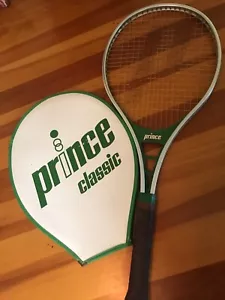 1982 de colección raqueta de tenis de aluminio de gran tamaño 4 3/8 cubierta hombre cueva agrietada - Imagen 1 de 11