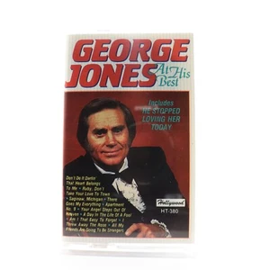 George Jones at His Best (Cassette Tape, 1988, Highland/Hollywood) HT-380 TESTED - Picture 1 of 6