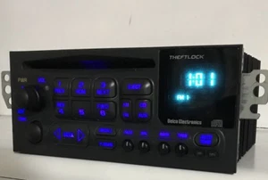 ✅OEM 96-00 BLUE LED DELCO GM CHEVY AM/FM/CD CAPRICE IMPALA S10 BLAZER CAVALIER - Picture 1 of 7