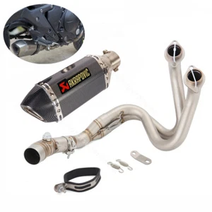 For Kawasaki Ninja 650 EX650 Z650 2012-2023 Full System Exhaust Tips Header Pipe - Picture 1 of 14