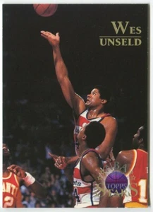 1996-97 Topps NBA Stars #46 Wes Unseld Washington Bullets - Picture 1 of 2