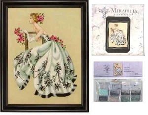 MIRABILIA Cross Stitch PATTERN and EMBELLISHMENT PACK Sabrina MD106 - Picture 1 of 1