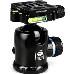 SIRUI K-10X Stativkopf Kugelkopf Aluminium, Alu, Wechselplatte TY-50,schwarz - Bild 1 von 2